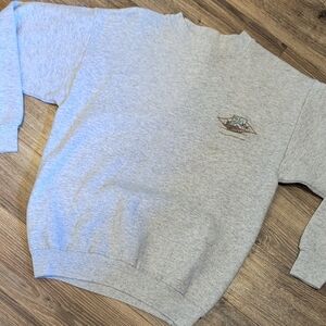Tultex Light Gray Crewneck Sweater